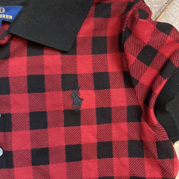 Polo Ralph Lauren plaid dress. Red/black. So adorable. Size 8-10. - Picture 3 of 5